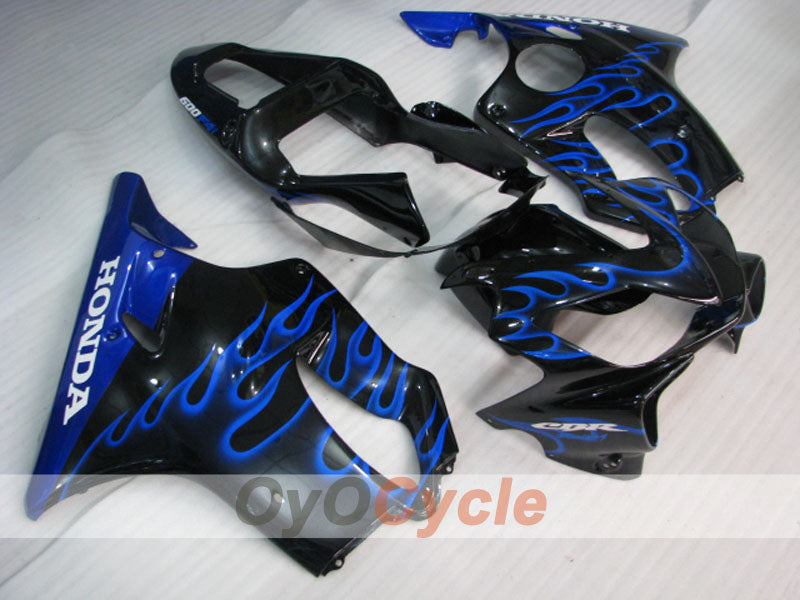 Kit carene a iniezione per CBR600F4i dal 01-03 - Blu, Nero - Fiamma #OYO87900150 Immagine principale del prodotto