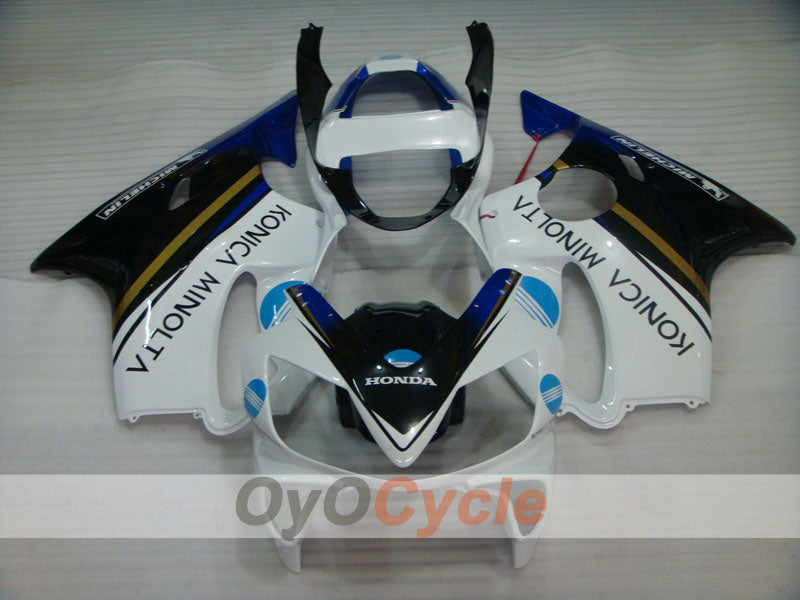 Kit carenatura a iniezione per CBR600F4i 01-03 - Bianco, Nero - Konica Minolta, MICHELIN #OYO87900159 Immagine secondaria del prodotto