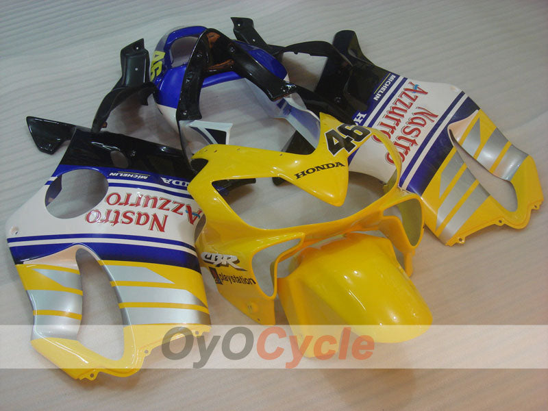 Carenatura a iniezione per CBR600F4i 01-03 - Giallo, Bianco - MICHELIN, Nastro Azzurro #OYO87900163 Immagine principale del prodotto