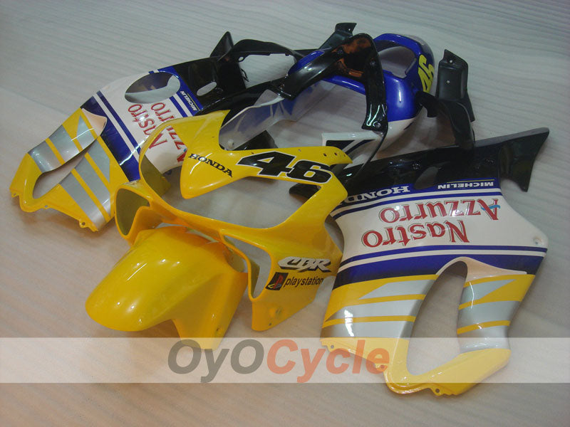 Carenatura a iniezione per CBR600F4i 01-03 - Giallo, Bianco - MICHELIN, Nastro Azzurro #OYO87900163 Immagine secondaria del prodotto