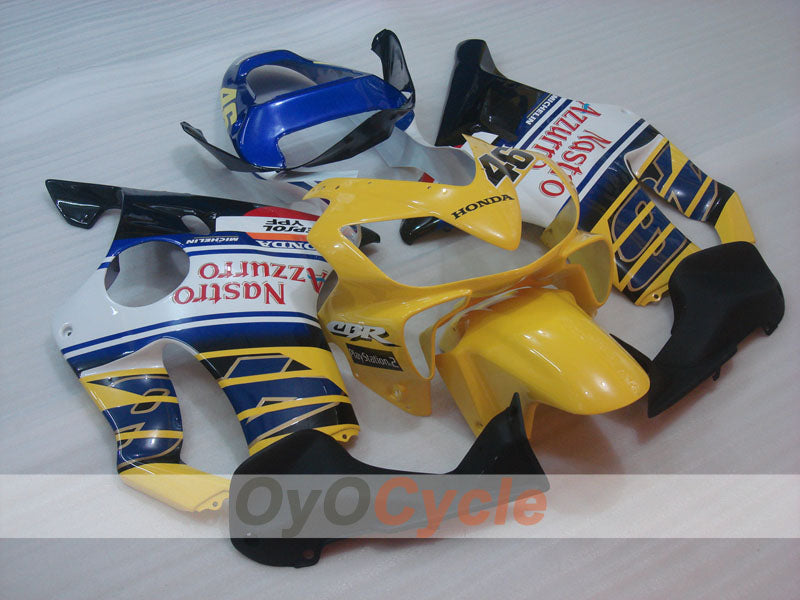 Kit carene a iniezione per CBR600F4i anni 01-03 - Giallo, Bianco - MICHELIN, Nastro Azzurro #OYO87900165 Immagine principale del prodotto