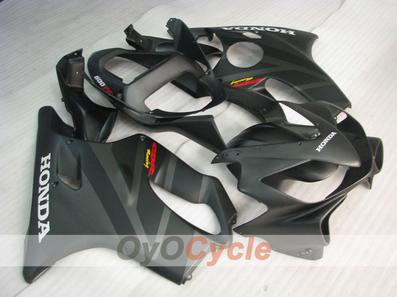 Carene a iniezione per CBR600F4i 01-03 - Nero opaco - Stile originale #OYO87900169 Immagine principale del prodotto