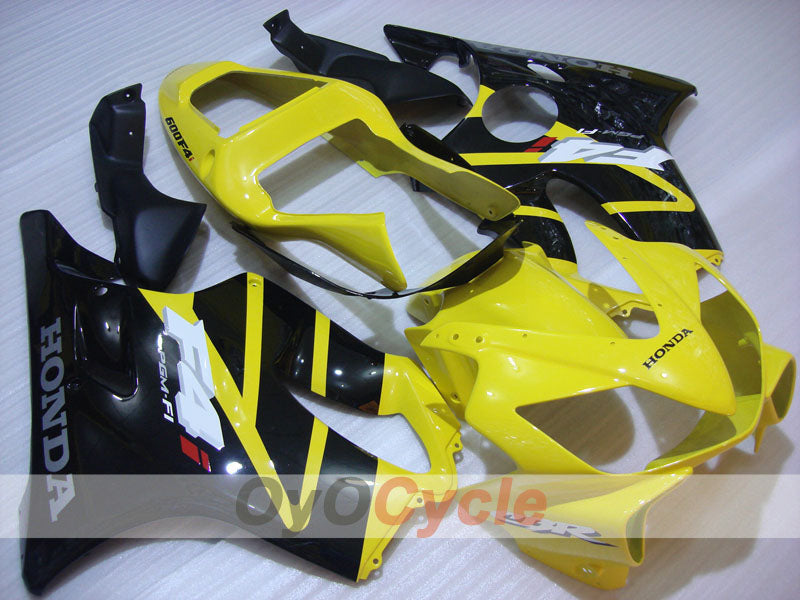Kit carene a iniezione per CBR600F4i 01-03 - Giallo, Nero, Rosa - Stile di fabbrica #OYO87900182 Immagine secondaria del prodotto
