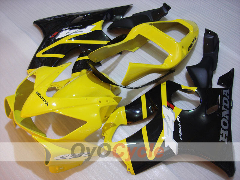 Kit carene a iniezione per CBR600F4i 01-03 - Giallo, Nero, Rosa - Stile di fabbrica #OYO87900182 Immagine principale del prodotto