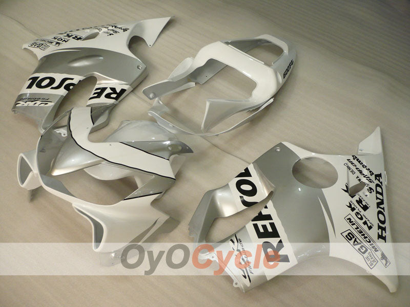 Kit carenatura a iniezione per CBR600F4i 01-03 - Bianco, Argento - Repsol #OYO87900185 Immagine principale del prodotto