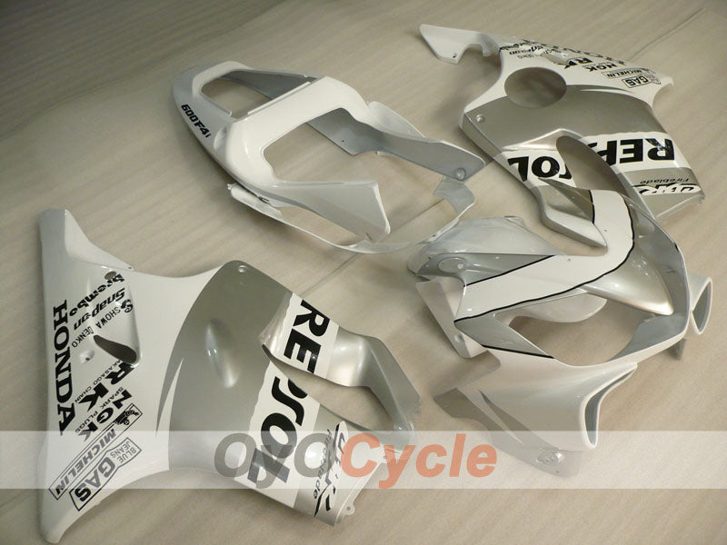 Kit carenatura a iniezione per CBR600F4i 01-03 - Bianco, Argento - Repsol #OYO87900185 Immagine secondaria del prodotto