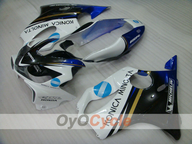 Kit carene ad iniezione per CBR600F4i dal 04 al 07 - Bianco, Nero - Konica Minolta, MICHELIN #OYO87900203 Immagine secondaria del prodotto