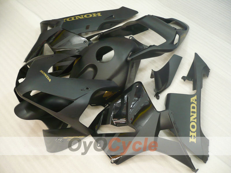 Kit carene a iniezione per CBR600RR 03-04 - Nero, Opaco - Stile originale #OYO87900232 Immagine secondaria del prodotto