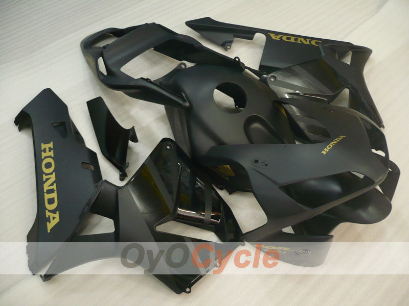 Kit carene a iniezione per CBR600RR 03-04 - Nero, Opaco - Stile originale #OYO87900232 Immagine principale del prodotto