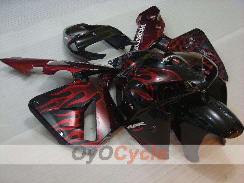 Kit carene a iniezione per CBR600RR 05-06 - Rosso, Nero - Fiamma #OYO87900247 Immagine principale del prodotto