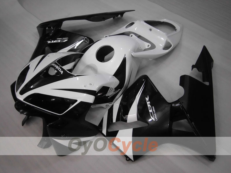 Carene a iniezione per CBR600RR anni 05-06 - Bianco, Nero - Stile di fabbrica #OYO87900291 Immagine secondaria del prodotto