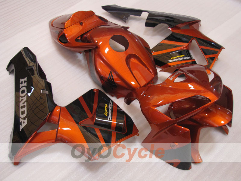 Kit carene a iniezione per CBR600RR 05-06 - Arancione, Nero - Stile di fabbrica #OYO87900297 Immagine principale del prodotto