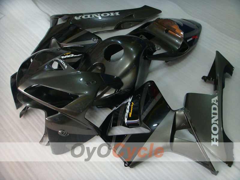 Carenatura a iniezione per CBR600RR 05-06 - Grigio - Stile di fabbrica #OYO87900309 Immagine secondaria del prodotto