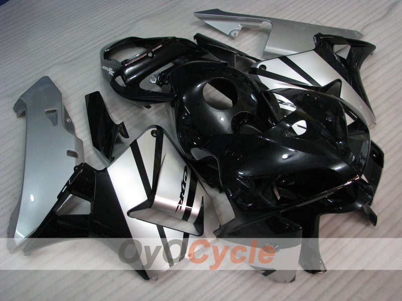Kit carenatura a iniezione per CBR600RR 05-06 - Nero, Argento - Stile di fabbrica #OYO87900311 Immagine secondaria del prodotto