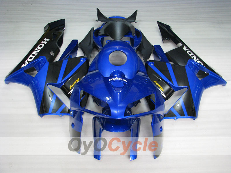 Carenatura a iniezione per CBR600RR 05-06 - Blu, Nero - Stile di fabbrica #OYO87900313 Immagine principale del prodotto