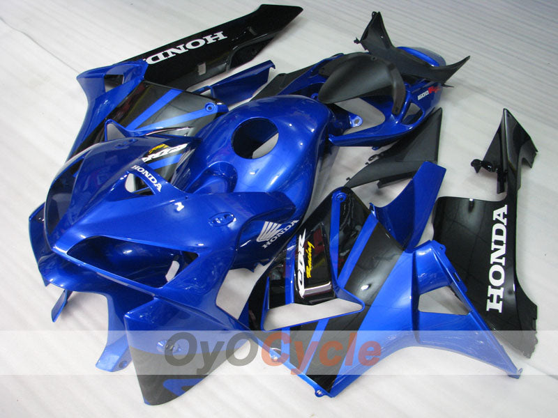 Carenatura a iniezione per CBR600RR 05-06 - Blu, Nero - Stile di fabbrica #OYO87900313 Immagine secondaria del prodotto