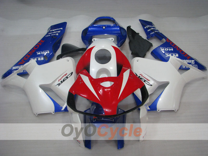Kit carene a iniezione per CBR600RR 05-06 - Blu, Bianco - Stile Fabbrica #OYO87900316 Immagine secondaria del prodotto