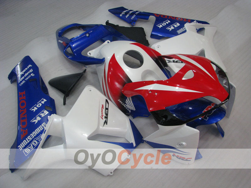 Kit carene a iniezione per CBR600RR 05-06 - Blu, Bianco - Stile Fabbrica #OYO87900316 Immagine principale del prodotto