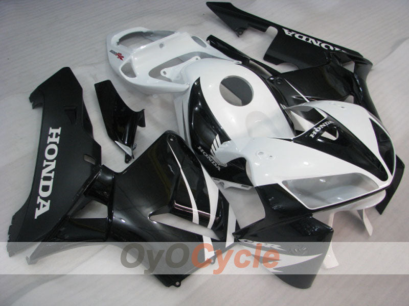 Kit Carene a Iniezione per CBR600RR 05-06 - Bianco, Nero - Stile Originale #OYO87900320 Immagine secondaria del prodotto