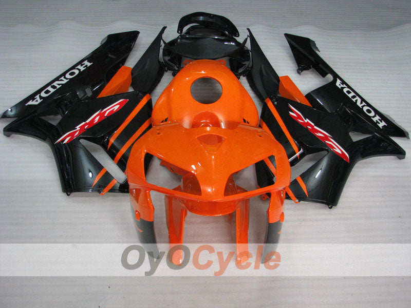 Kit carene a iniezione per CBR600RR 05-06 - Arancione, Nero - Stile di fabbrica #OYO87900322 Immagine secondaria del prodotto
