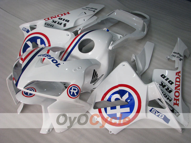 Kit carene a iniezione per CBR600RR 05-06 - Bianco - MICHELIN, RK, Repsol #OYO87900326 Immagine secondaria del prodotto