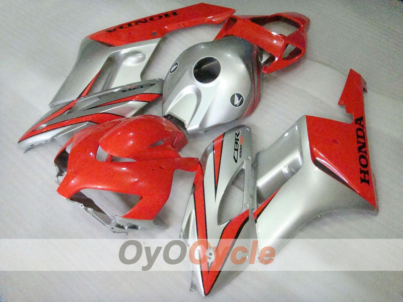 Carena a iniezione per CBR1000RR 04-05 - Rosso, Argento - Fireblade #OYO87900473 Immagine secondaria del prodotto