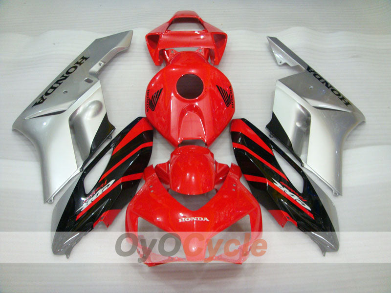 Kit carene a iniezione per CBR1000RR 04-05 - Rosso, Argento - Fireblade #OYO87900478 Immagine secondaria del prodotto