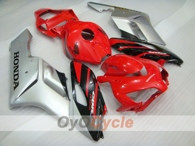 Kit carene a iniezione per CBR1000RR 04-05 - Rosso, Argento - Fireblade #OYO87900478 Immagine principale del prodotto