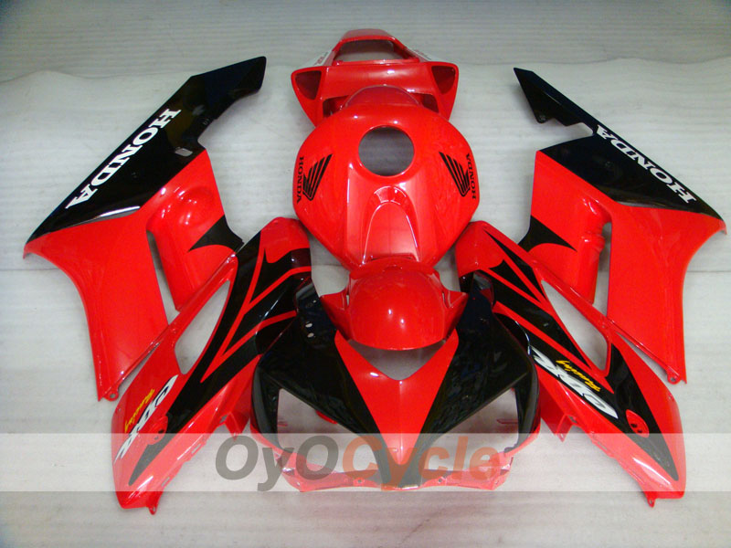 Kit carene a iniezione per CBR1000RR 04-05 - Rosso, Nero - Fireblade #OYO87900481 Immagine secondaria del prodotto