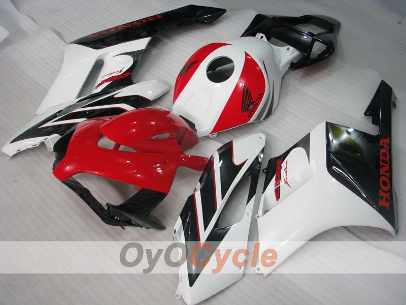 Kit carenatura a iniezione per CBR1000RR 04-05 - Bianco, Nero - Fireblade #OYO87900482 Immagine secondaria del prodotto