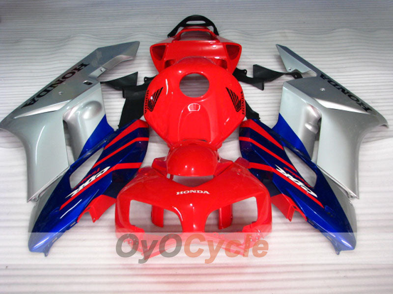 Carenatura a iniezione per CBR1000RR 04-05 - Rosso, Argento - Fireblade #OYO87900484 Immagine secondaria del prodotto