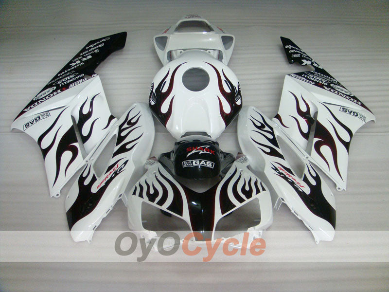 Kit carene a iniezione per CBR1000RR 04-05 - Rosso, Bianco - Fiamma #OYO87900494 Immagine secondaria del prodotto