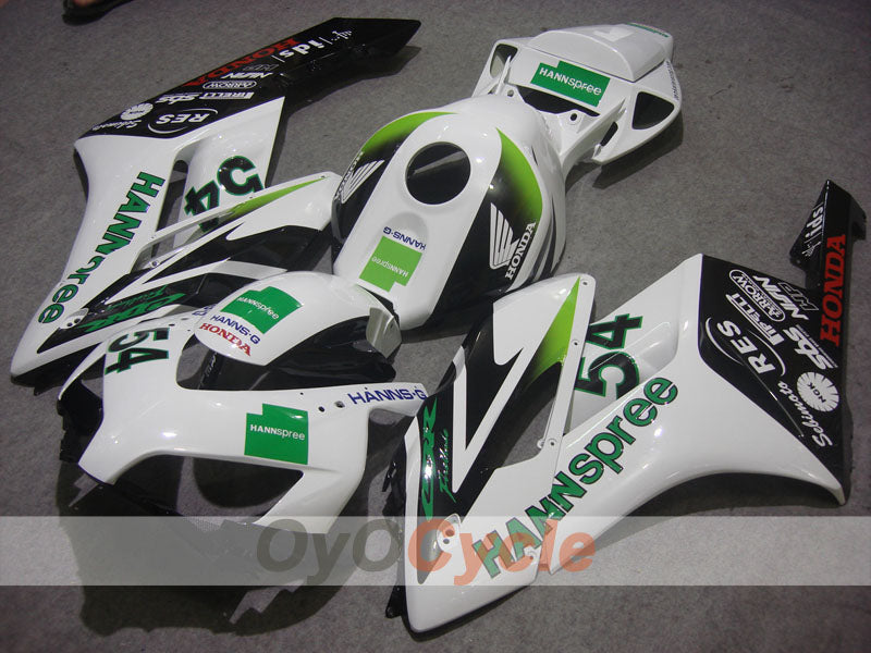 Kit carenatura a iniezione per CBR1000RR 04-05 - Bianco, Nero - HANN Spree #OYO87900495 Immagine principale del prodotto