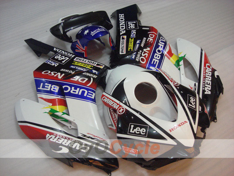 Kit carene a iniezione per CBR1000RR 04-05 - Bianco, Nero - Lee #OYO87900501 Immagine principale del prodotto