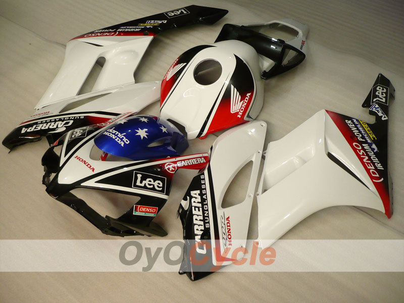 Kit carenatura a iniezione per CBR1000RR 04-05 - Bianco, Nero - Lee #OYO87900502 Immagine secondaria del prodotto