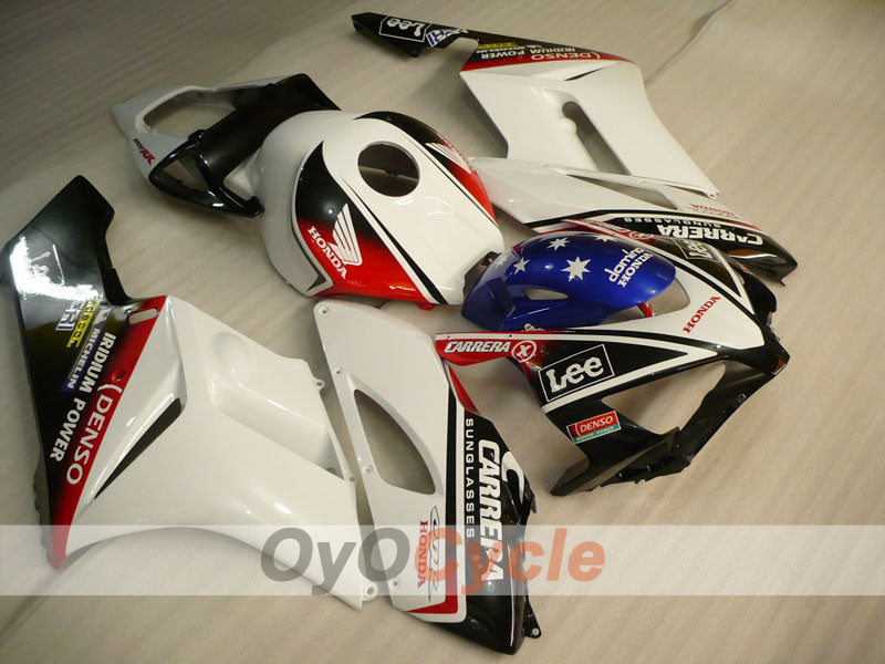 Kit carenatura a iniezione per CBR1000RR 04-05 - Bianco, Nero - Lee #OYO87900502 Immagine principale del prodotto