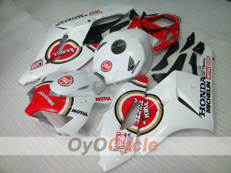 Kit carene a iniezione per CBR1000RR 04-05 - Rosso, Bianco - Lucky Strike #OYO87900507 Immagine secondaria del prodotto