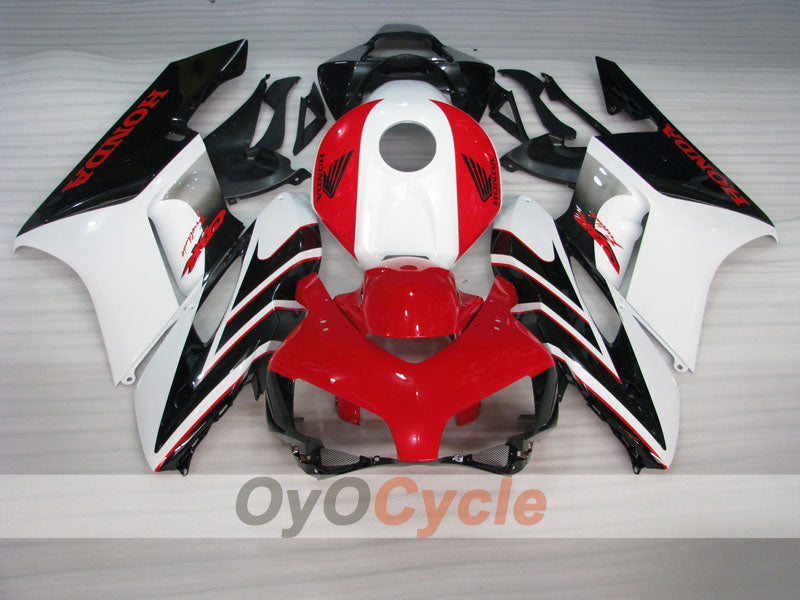 Kit carene a iniezione per CBR1000RR 04-05 - Rosso, Bianco - Stile Factory #OYO87900519 Immagine secondaria del prodotto