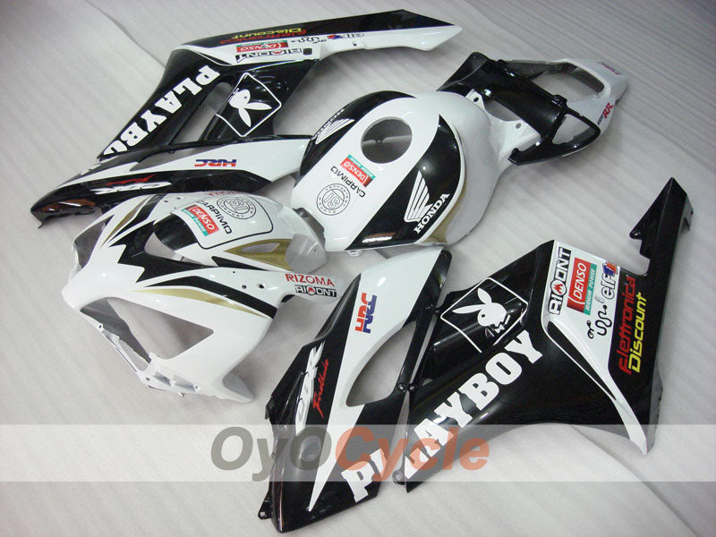 Kit carene a iniezione per CBR1000RR 04-05 - Bianco, Nero - PlayBoy #OYO87900523 Immagine principale del prodotto