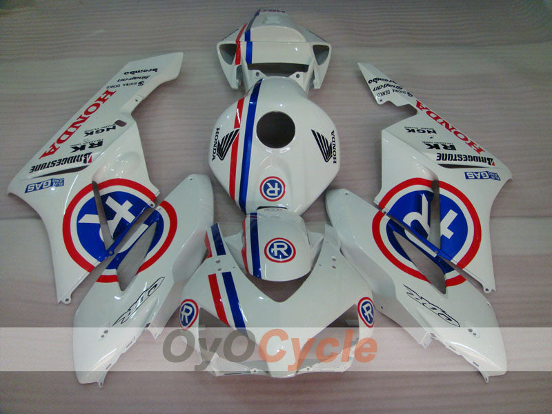 Kit carene a iniezione per CBR1000RR 04-05 - Bianco - RK #OYO87900527 Immagine secondaria del prodotto