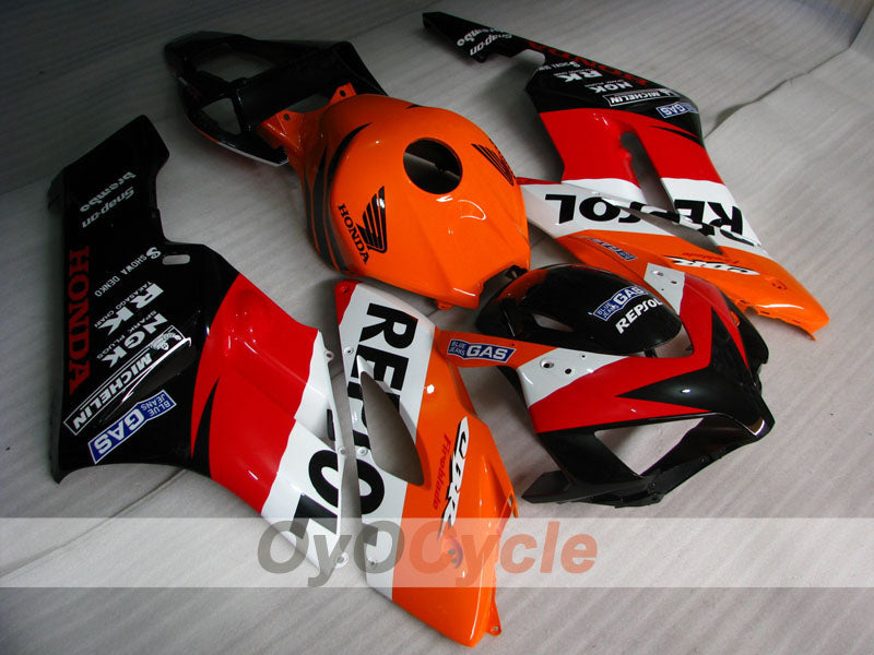 Kit carene a iniezione per CBR1000RR 04-05 - Arancione, Nero - Repsol #OYO87900528 Immagine principale del prodotto