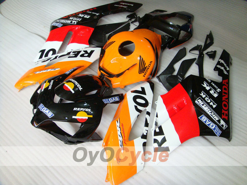 Kit carene a iniezione per CBR1000RR 04-05 - Arancione, Nero - Repsol #OYO87900530 Immagine secondaria del prodotto