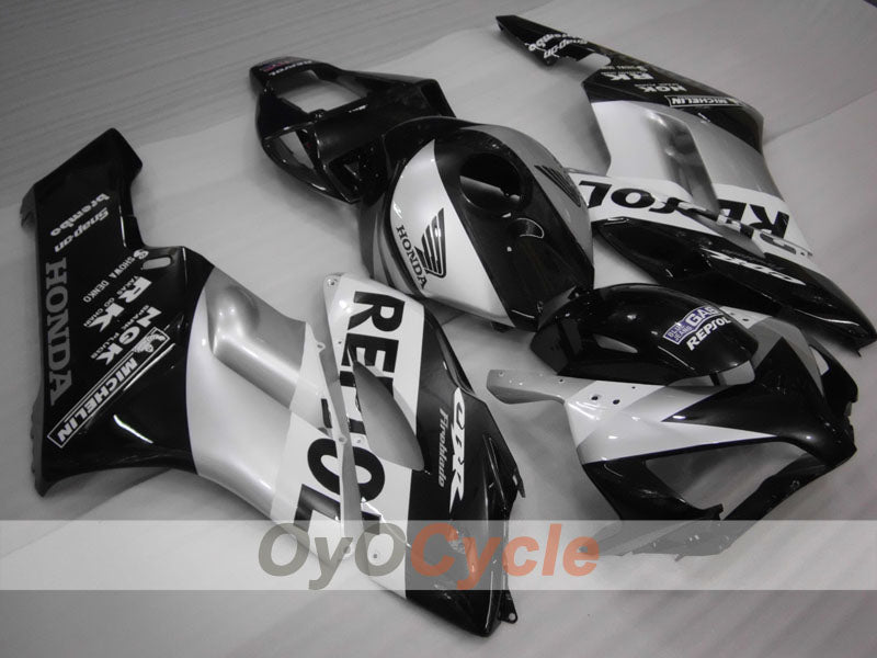 Kit carenatura a iniezione per CBR1000RR 04-05 - Nero, Argento - Repsol #OYO87900532 Immagine principale del prodotto