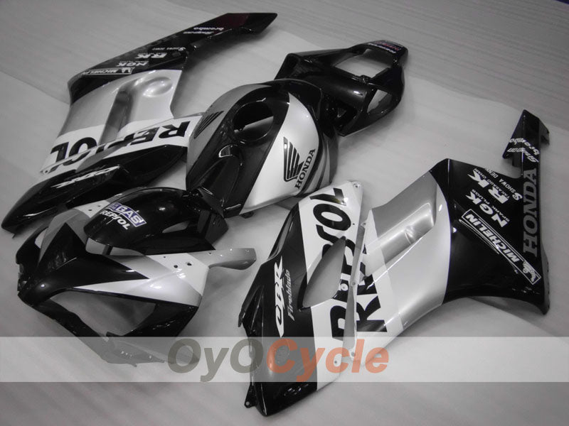 Kit carenatura a iniezione per CBR1000RR 04-05 - Nero, Argento - Repsol #OYO87900532 Immagine secondaria del prodotto