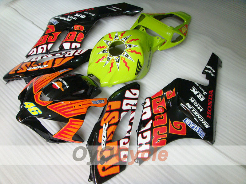 Kit carene a iniezione per CBR1000RR 04-05 - Ciano, Nero - Rossi #OYO87900542 Immagine secondaria del prodotto