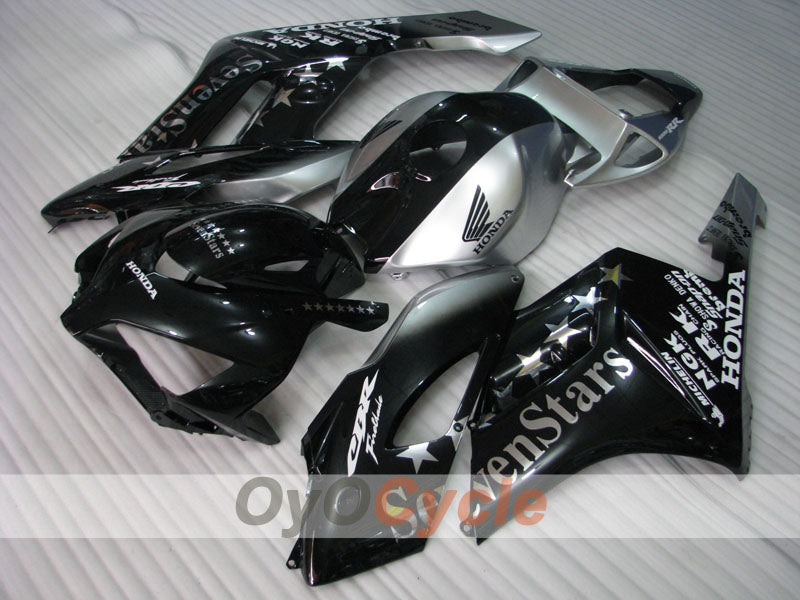 Kit carene a iniezione per CBR1000RR 04-05 - Nero, Argento - SevenStars #OYO87900546 Immagine secondaria del prodotto