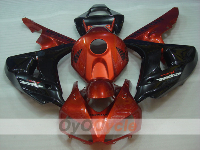 Kit carene a iniezione per CBR1000RR 06-07 - Arancione, Nero - Fireblade #OYO87900565 Immagine secondaria del prodotto
