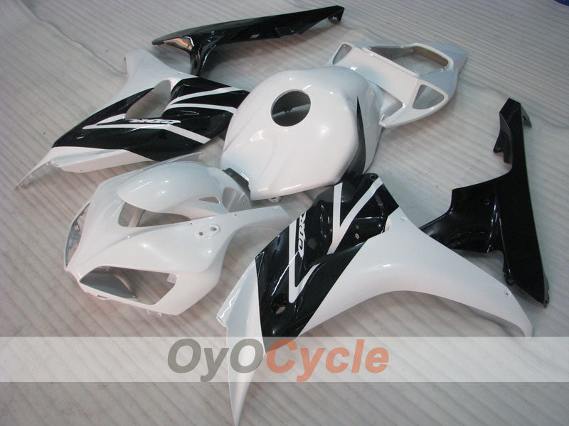 Kit carene a iniezione per CBR1000RR 06-07 - Bianco, Nero - Fireblade #OYO87900572