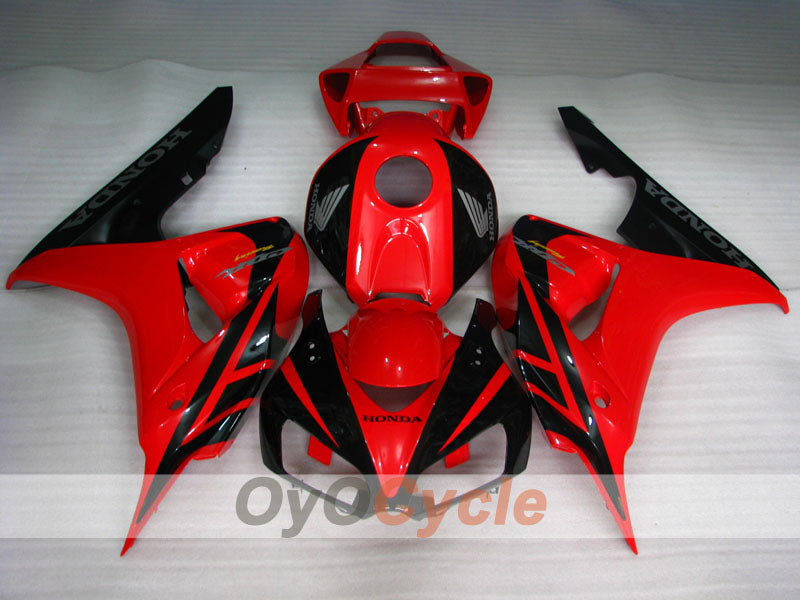 Kit carene a iniezione per CBR1000RR 06-07 - Rosso, Nero - Fireblade #OYO87900575 Immagine secondaria del prodotto