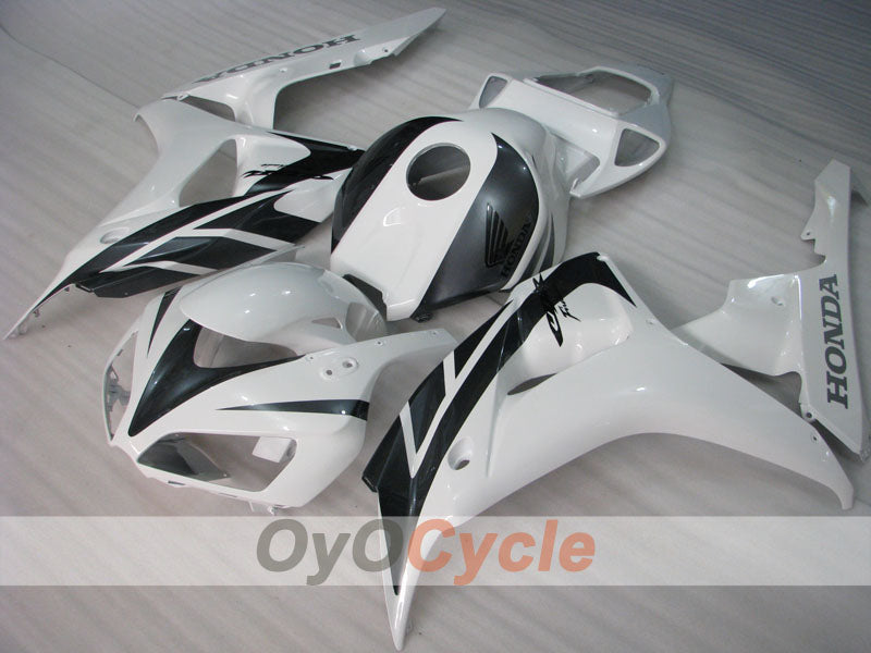 Carena a iniezione per CBR1000RR 06-07 - Bianco, Nero - Fireblade #OYO87900576
